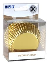 Picture of GOLD BAKING CASES X 30